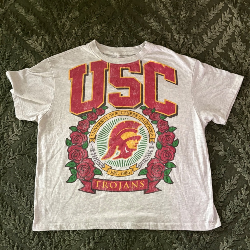 Vintage USC Trojans T Shirt Women's Medium